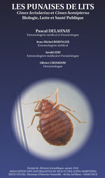 LES PUNAISES DE LITS - Cimex lectularius et Cimex hemipterus Biologie, Lutte et Santé Publique LES PUNAISES DE LITS - Cimex lectularius et Cimex hemipterus Biologie, Lutte et Santé Publique